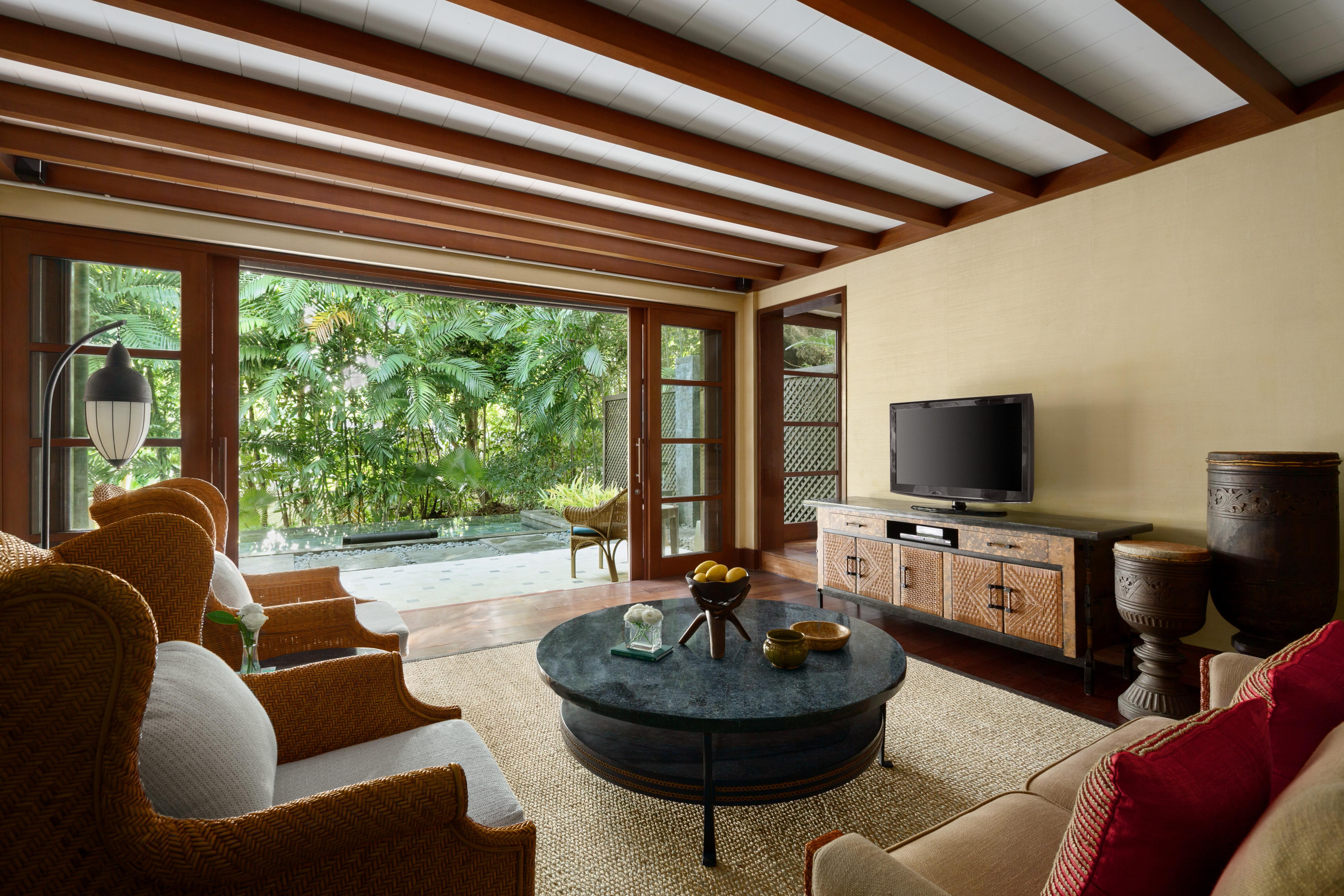 Shangri-La Boracay Luaran gambar Living room