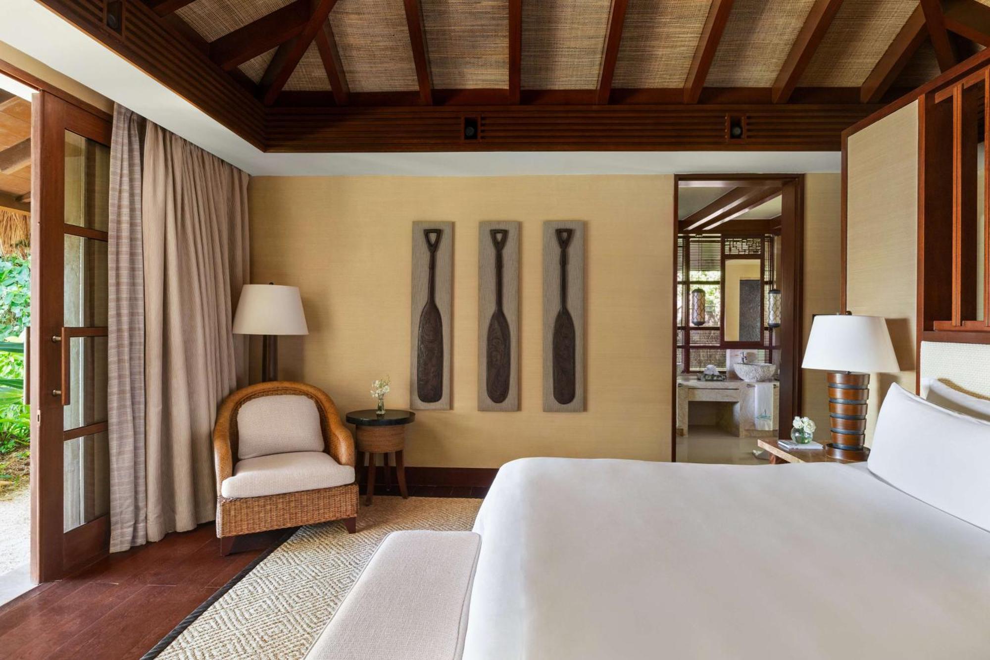 Shangri-La Boracay Luaran gambar A bedroom at the Four Seasons Resort Maldives at Landaa Giraavili